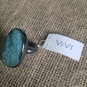 Vivi open sky stretch ring